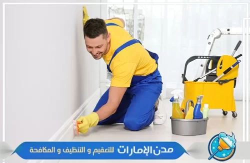 عمال متخصصين في تنظيف المنازل بدون أثاث في دبي